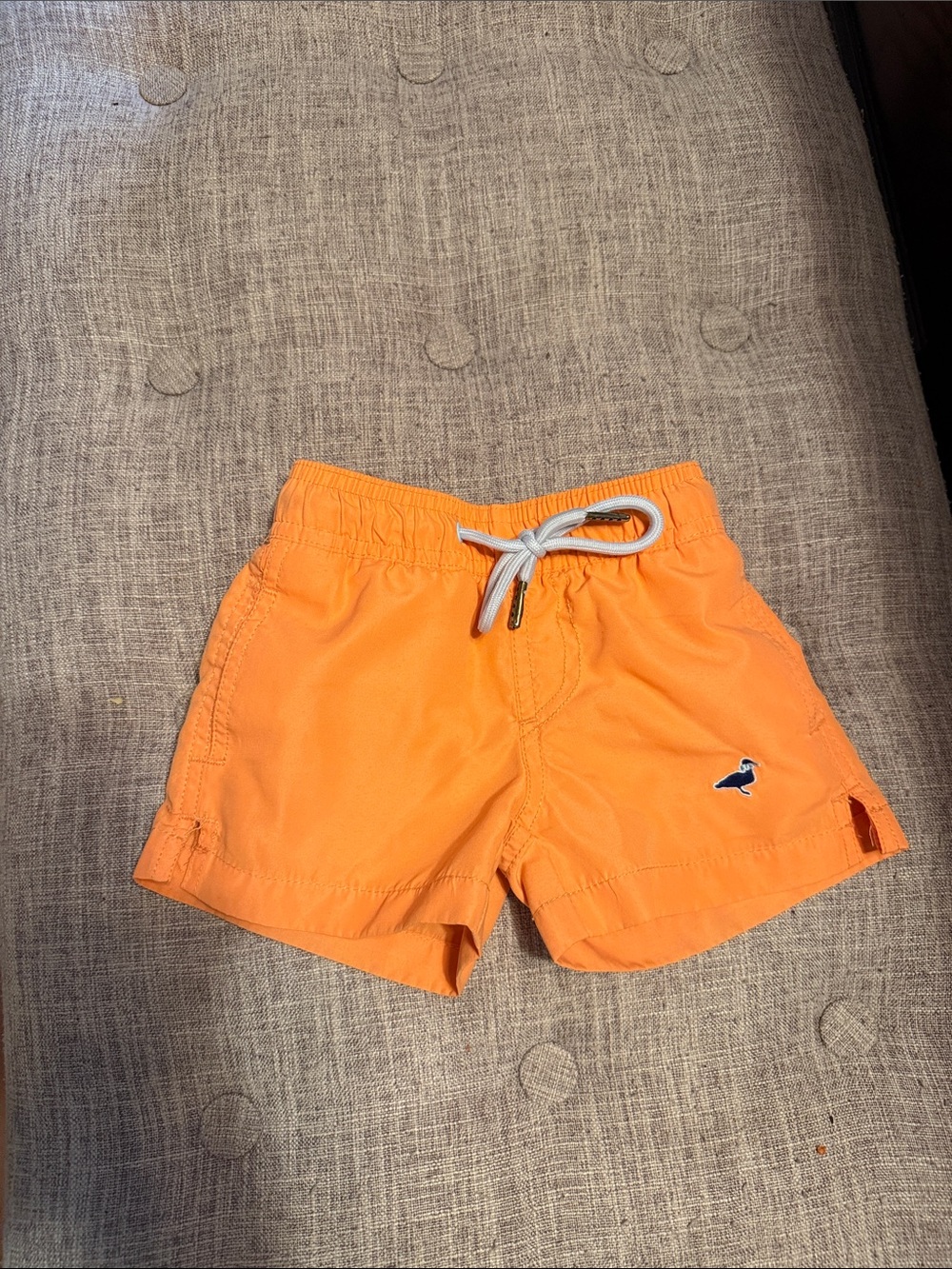 Properly Tied Boys Swim Trunks- Cantaloupe